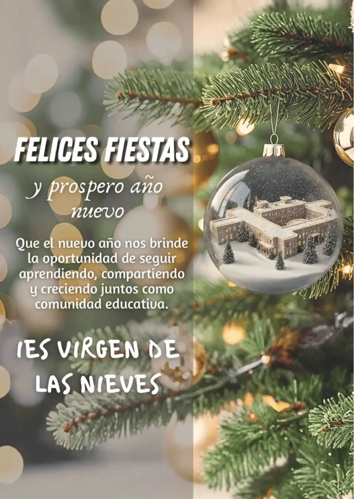 Felicitación 2026 - IES Virgen de las Nieves
